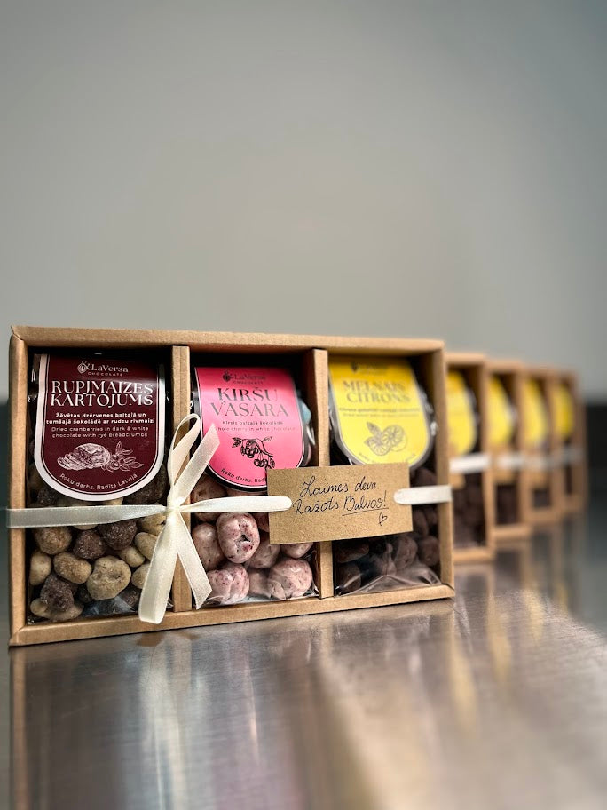 3 Dražeju komplekts